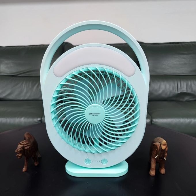 Kamisafe Rechargeable Table Fan with Night Light (4500mAh)