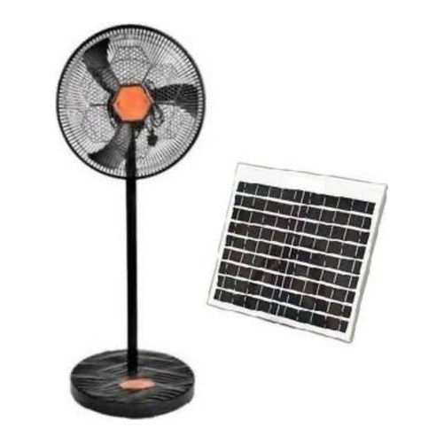 Ox 18-inch Rechargeable Solar Standing Fan with Panel