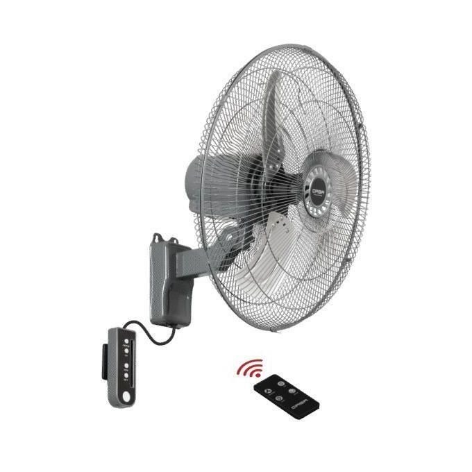 Qasa 18-inch AC/DC Solar Wall Fan (QWF-1801)